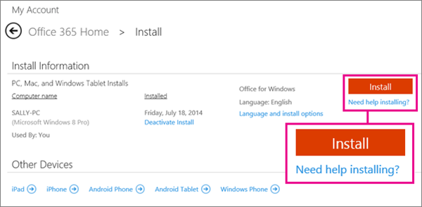 how to reinstall office 2016 on new computer