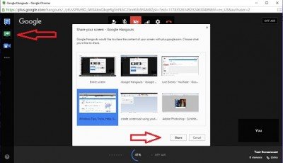 create screencast using youtube 4