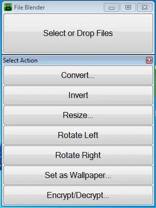 File Blender file formats converter software