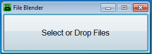 File Blender Interface
