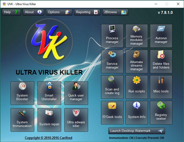 Ultra Virus Killer is a anti-malware toolkit for Windows virus programs available these days are capable of performing the nearly basic constituent good Ultra Virus Killer is a anti-malware toolkit for Windows