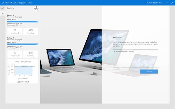 Microsoft Surface devices direct been known to last the perfect laptop replacements Microsoft Surface Diagnostic Toolkit helps you lot run hardware diagnostics