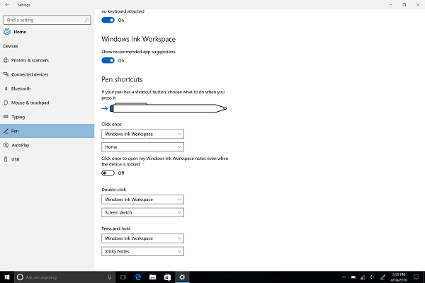 Windows Ink features inward Windows 10 Most tablet devices back upwards pen technology but using the same on Windows tin hold upwards a complica Windows Ink features inward Windows 10