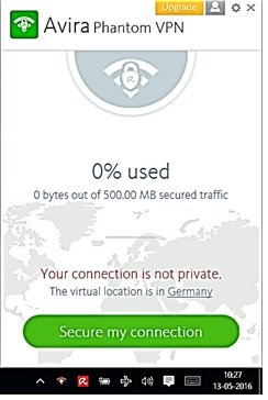 Avira Phantom VPN