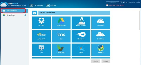 MultCloud  Best Free Multiple Cloud Storage Manager