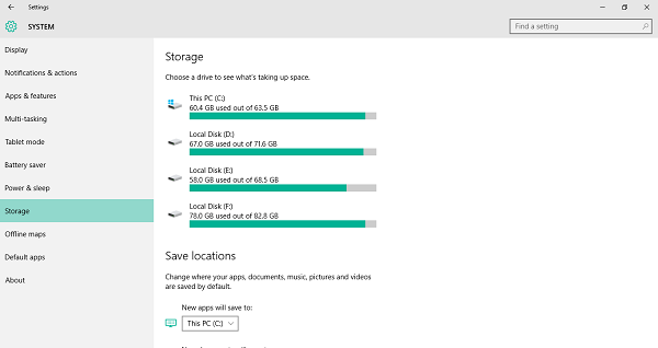 How to use Storage Sense more efficiently in Windows 10