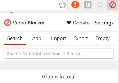 Video Blocker