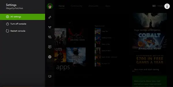 Customize Xbox One background