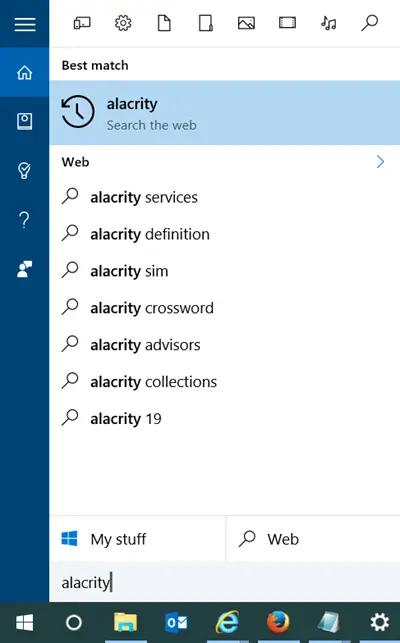 use cortana as dictionary