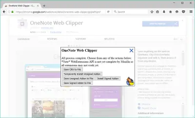 How to install Chrome extensions on Firefox browser