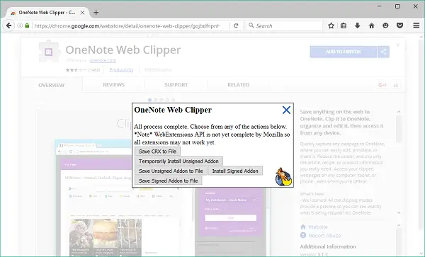 How to install Google Chrome extensions in Firefox browser 