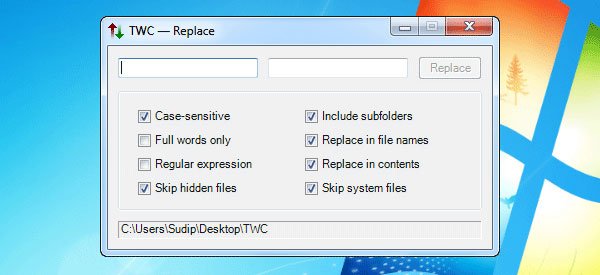 Replace Multiple File or Folder Names ContextReplace