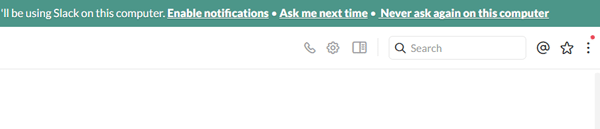 Slack Tips and Tricks - Get Browser Notification