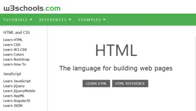 W3Schools Lernen Das Codieren Online