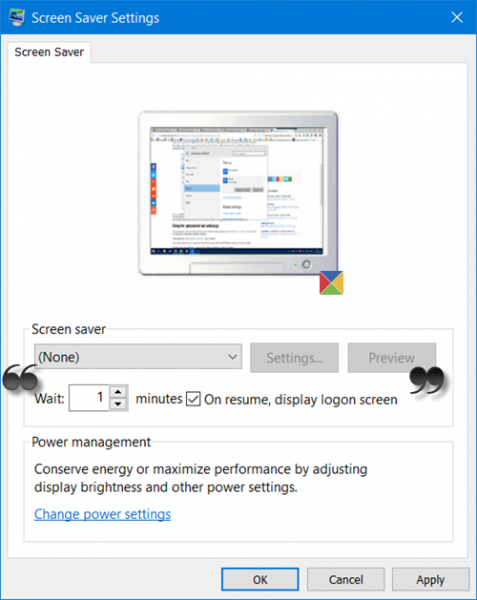 windows 10 lock computer after inactivity