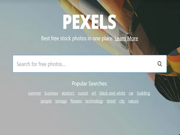 pexels free stock photo websites