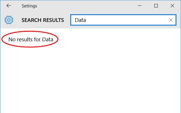 windows 10 settings search not working windows 10 settings search not working