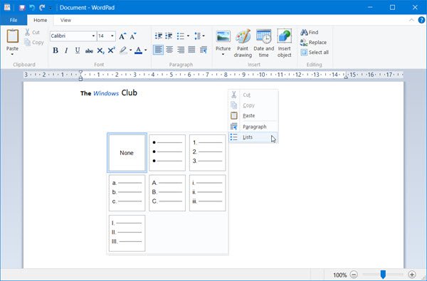 wordpad-windows-10