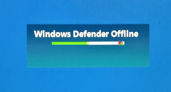 Offline Scan feature in Windows Defender