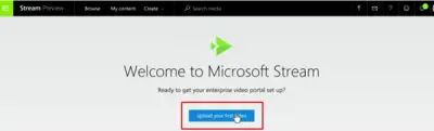 Stream Upload video