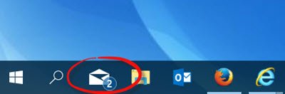 disable show badges on taskbar