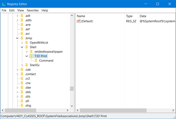 Remove 3D Print alongside 3D Builder particular from Windows 10 Context Menu Most of the features inward the latest Windows Remove 3D Print alongside 3D Builder particular from Windows 10 Context Menu