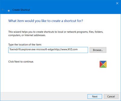 how to create desktop shortcut for outlook 2016