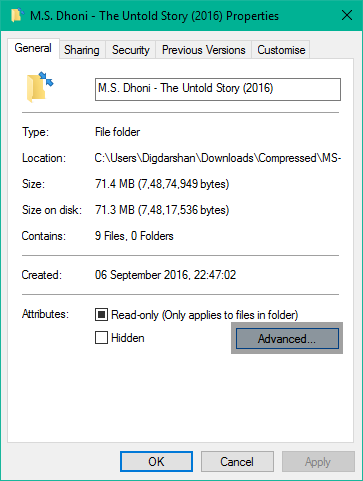 How to show encrypted or compressed NTFS files in colour