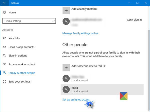 to run a unmarried Universal Windows app using the Set upwardly Windows 10 inwards Kiosk Mode using Assigned Access