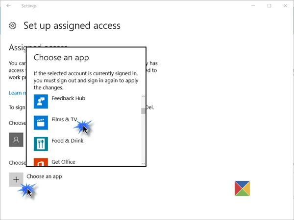 Windows 10 Kiosk Mode Assigned Access