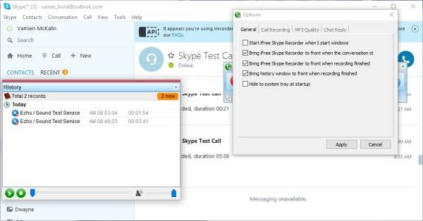 iFree Skype Recorder