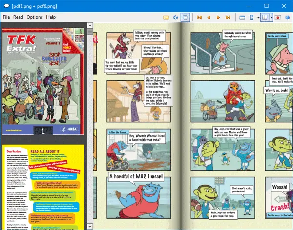 CDisplay Ex free comic book reader for Windows