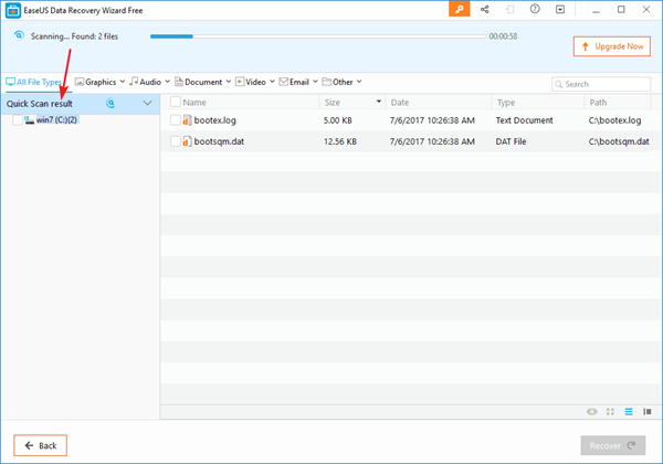 While at that topographic point are dozens of information recovery tools that tin deal you lot recover information EaseUS Data Recovery Wizard Free lets you lot recover lost or deleted data