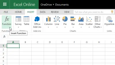 Microsoft Excel Online tips and tricks