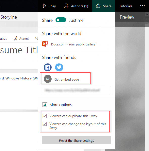 Microsoft Sway Online tutorial to help you create reports & presentations