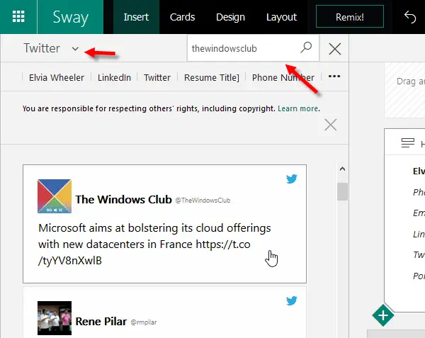 Microsoft Office Sway Online tips and tricks