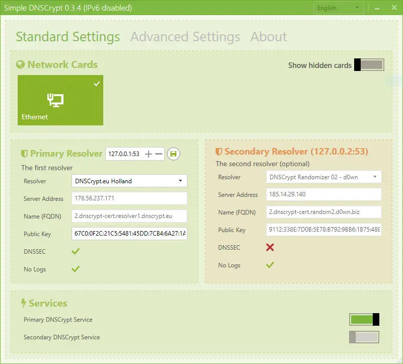 Simple DnsCrypt