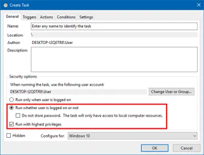 Create System Restore Point at startup