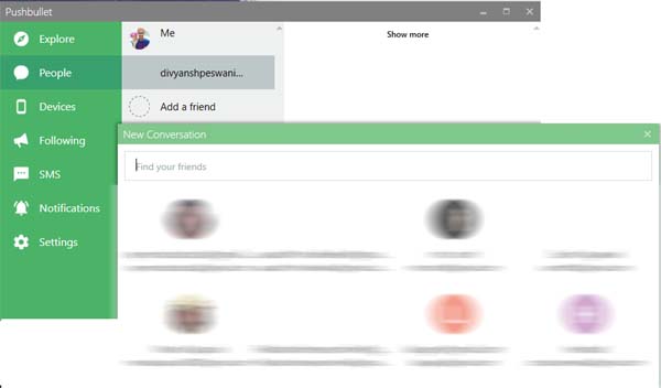 Pushbullet for Windows PC