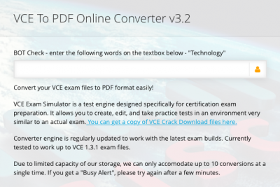 free online vce to pdf converter free online vce to pdf converter