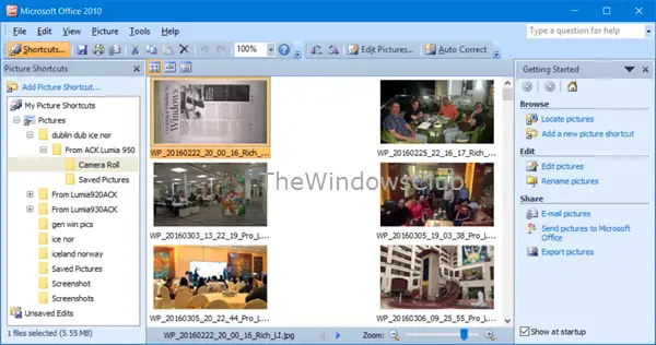 Microsoft Office Picture Manager