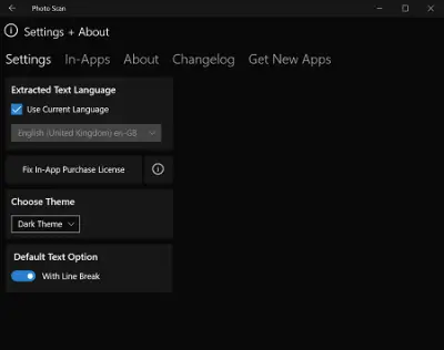 Extract Text from Images using the Windows Photo Scan app