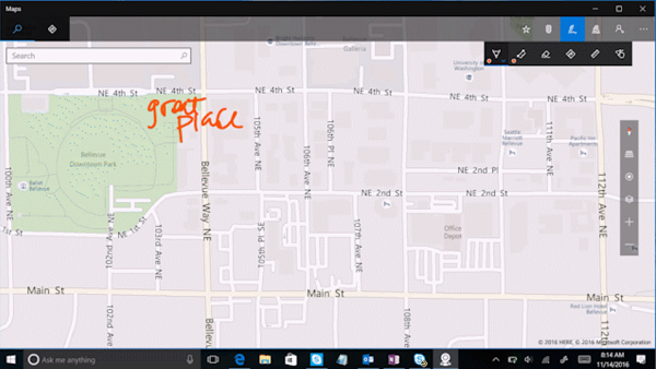 If at that spot are vacations coming upward as well as yous are planning a trip somewhere How to usage Windows Ink inward the Windows 10 Maps app