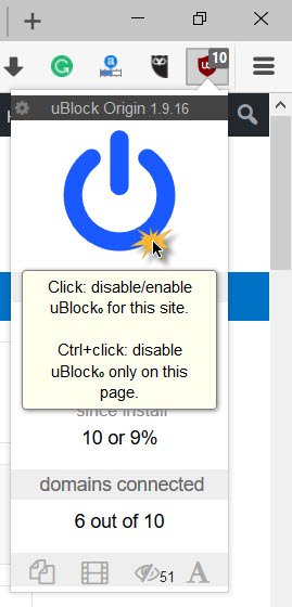 Disable Adblockers & whitelist a website in Adblock Plus & other Ad