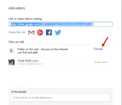 Google Sites tips and trick