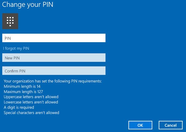 past times enabling PIN Complexity Group Policy How to enable configure PIN Complexity Group Policy inward Windows 10