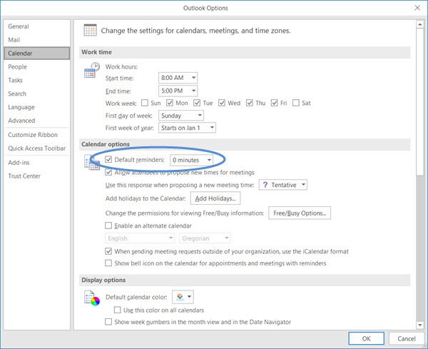 outlook 2016 reminders not emailed outlook 2016 reminders not emailed