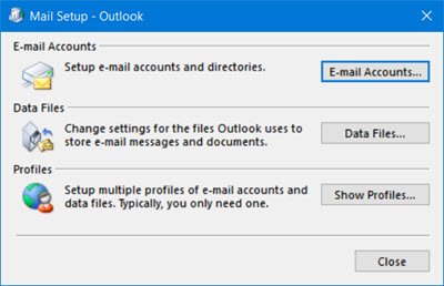 Reconnect Outlook to Outlook.com