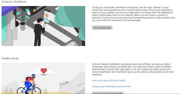How to role the novel Microsoft web-based Privacy Dashboard has made some changes to how it collects personal information of users How to role the novel Microsoft web-based Privacy Dashboard