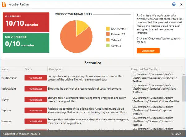 RanSim ransomware simulator software